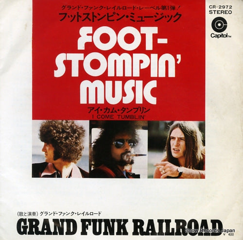 GRAND FUNK RAILROAD foot-stompin' music CR-2972