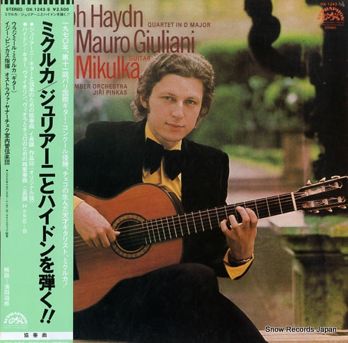 MIKULKA, VLADIMIR giuliani; concerto in a major for guitar and strings OX-1243-S