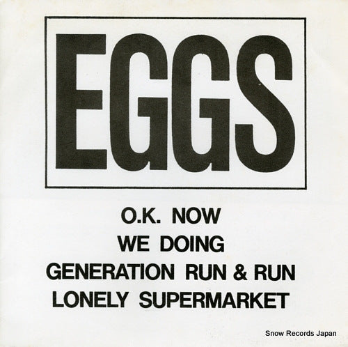 EGGS o.k. now SR-001