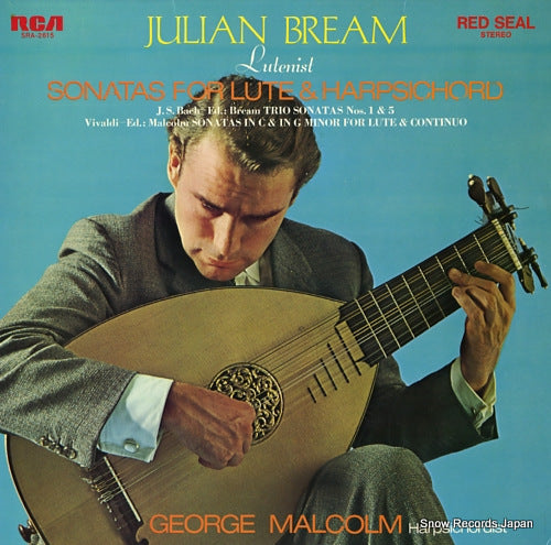 BREAM, JULIAN sonatas for lute & harpsichord SRA-2615