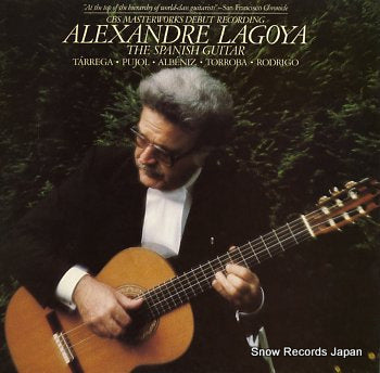 LAGOYA, ALEXANDRE the spanish guitar 25AC1012
