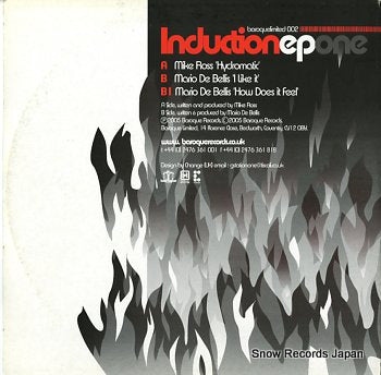 V/A induction ep one BAROQUELIMITED002