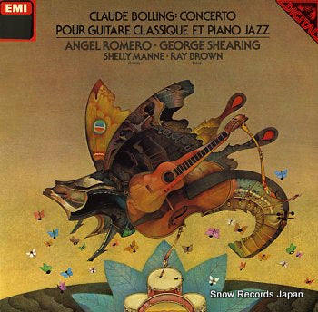 ROMERO, ANGEL bolling, claude, concerto pour guitaew classique et piano jazz 1C065-86099T