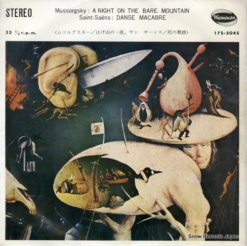 SCHERCHEN, HERMANN mussorgsky; a night on the bare mountain  17S-5045
