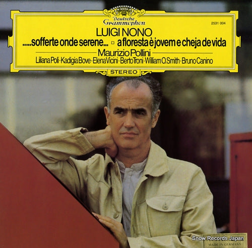 POLLINI, MAURIZIO luigi nono; sofferte onde serene 2531004