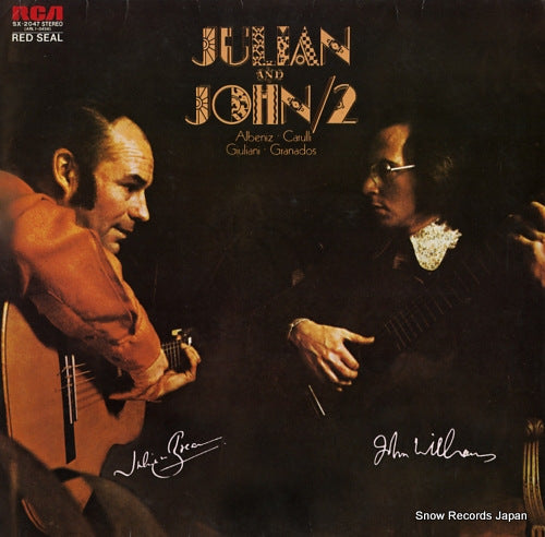 BREAM, JULIAN, AND JOHN WILLIAMS julian & john vol.2 SX-2047