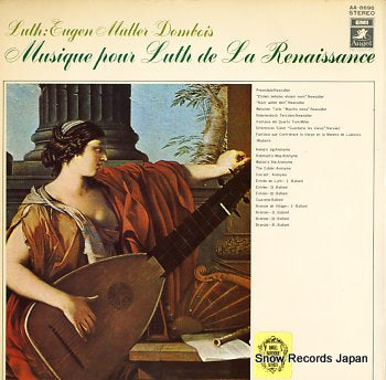 MULLER-DOMBOIS, EUGEN musique pour luth de la renaissance AA-8696