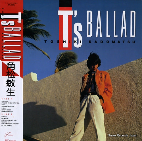 KADOMATSU, TOSHIKI t's ballad RAL-8832