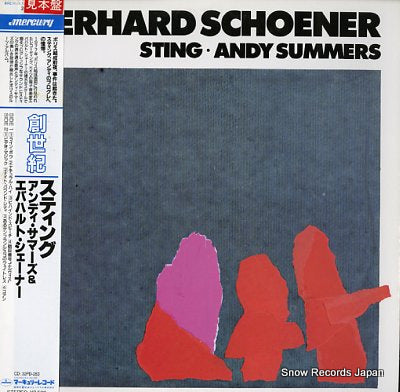 EBERHARD SCHOENER, STING, ANDY SUMMERS eberhard schoener, sting, andy summers 25PP-217