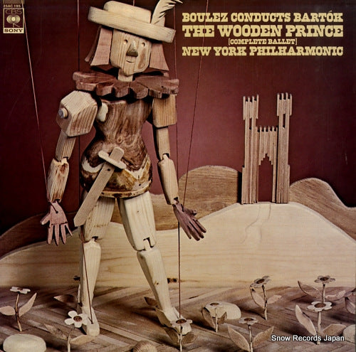 BOULEZ, PIERRE bartok; the wooden prince (complete ballet) 25AC195