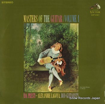 PRESTI, IDA / ALEXANDRE LAGOYA masters of the guitar, vol1 SHP-2321