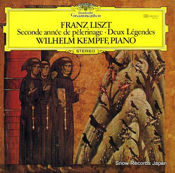 KEMPFF, WILHELM liszt; seconde annee de pelerinage MG2511