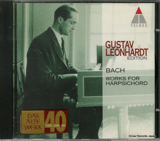 LEONHARDT, GUSTAV bach; works for harpsichord 3984-21352-2