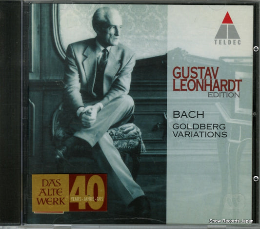 LEONHARDT, GUSTAV bach; goldberg variations 3984-21351-2