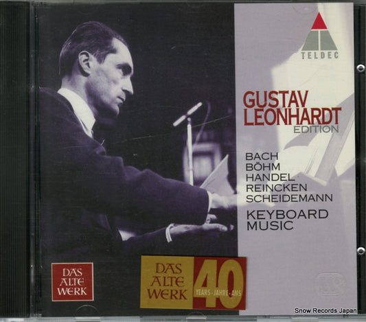 LEONHARDT, GUSTAV bach;  keyboard music 3984-21769-2