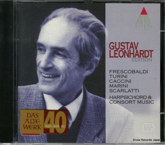 LEONHARDT, GUSTAV frescobaldi; harpsichord&consort music 3984-21770-2