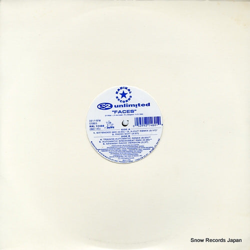 2 UNLIMITED faces HAL12460