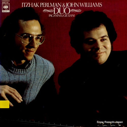 PERLMAN, ITZHAK, AND JOHN WILLIAMS duo 25AC137