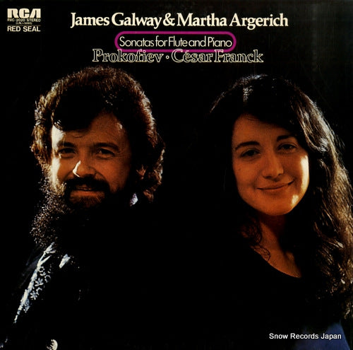 GALWAY, JAMES, AND MARTHA ARGERICH prokofiev; sonatas for flute and piano RVC-2020