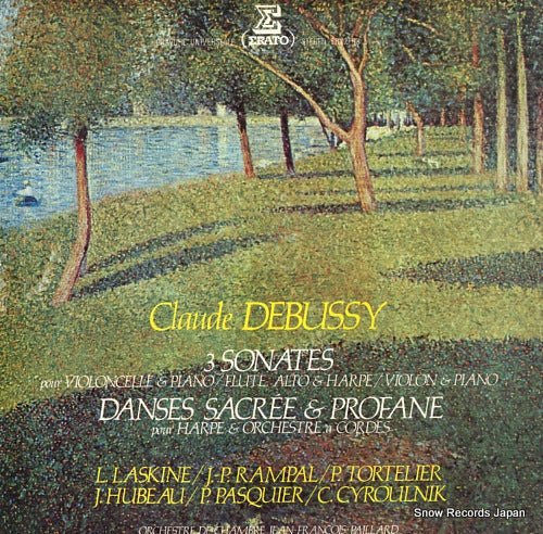 RAMPAL, JRAN-PIERRE debussy; 3 sonatas ERX-2163