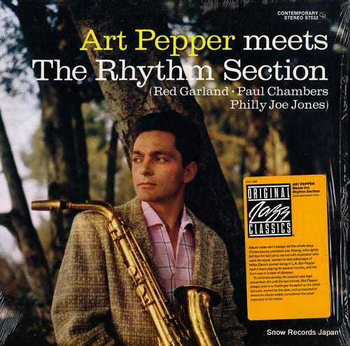 PEPPER, ART art pepper meets the rhythm section OJC-338