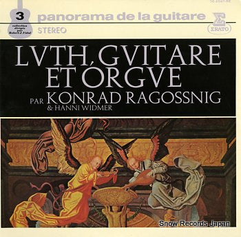 RAGOSSNIG, KONRAD / HANNI WIDMER panorama de la guitare 3 / lvth, gvitare et orgue OS-2567-RE