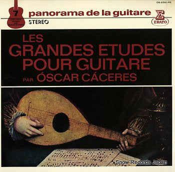 CACERES, OSCAR panorama de la guitare 7 OS-2581-RE