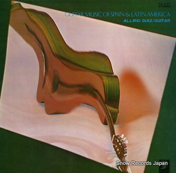 DIAZ, ALIRIO guitar music of spain and latin america AA-8725