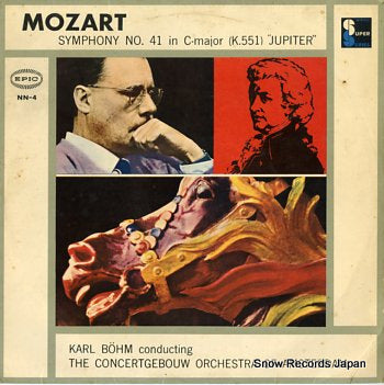 BOHM, KARL mozart; symphony no.41 jupiter NN-4