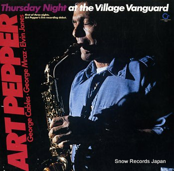 PEPPER, ART thursday night at the village vanguard P-7572