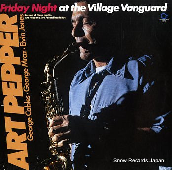 PEPPER, ART friday night at the village vanguard P-7573