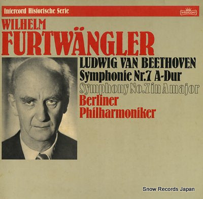 FURTWANGLER, WILHELM beethoven; symphony no.7  INT125.804