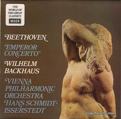 BACKHAUS, WILHELM beethoven; emperor concerto SPA452