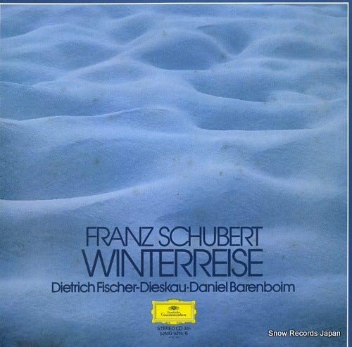 FISCHER-DIESKAU, DIETRICH schubert; winterreise 52MG9215/6