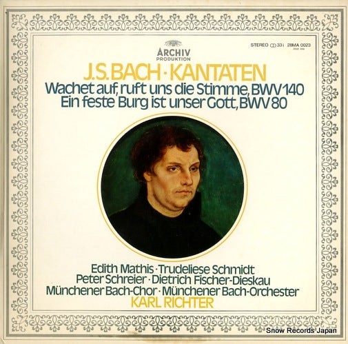 RICHTER, KARL bach; kantaten 28MA0023
