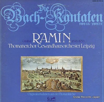 RAMIN, GUNTHER bach; die kantaten bwv43/bwv72 OP-7541-K