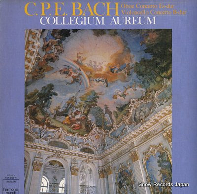 COLLEGIUM AUREUM bach; oboe concerto es-dur KUX-3100-H