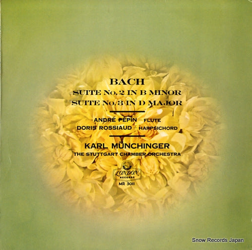 MUNCHINGER, KARL bach; suite no.2 & no.3 MR5011
