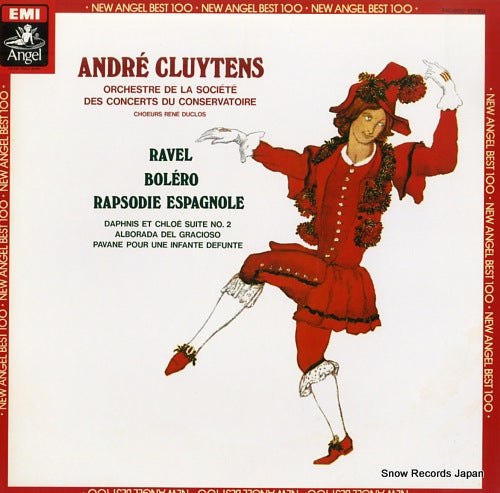 CLUYTENS, ANDRE ravel; bolero, rapsodie espagnole EAC-81022