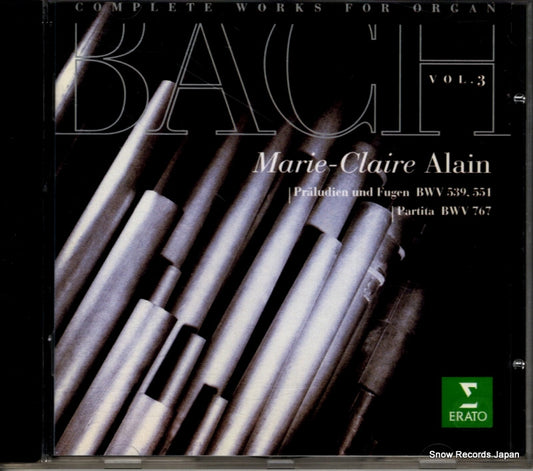 ALAIN, MARIE-CLAIRE bach; praludien und fugen bwv 539, 551 4509-96720-2