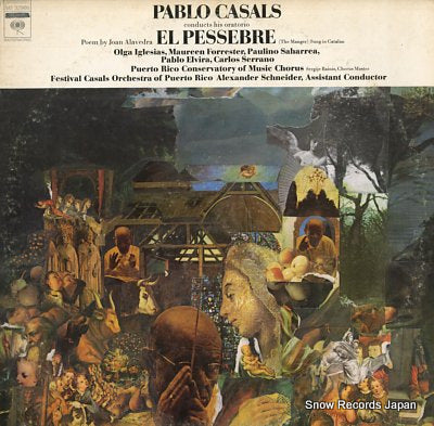 CASALS, PABLO conducts his oratorio el pessebre M232966