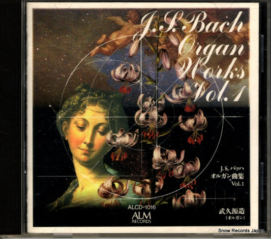 TAKEHISA, GENZO bach; organ works vol.1 ALCD-1016