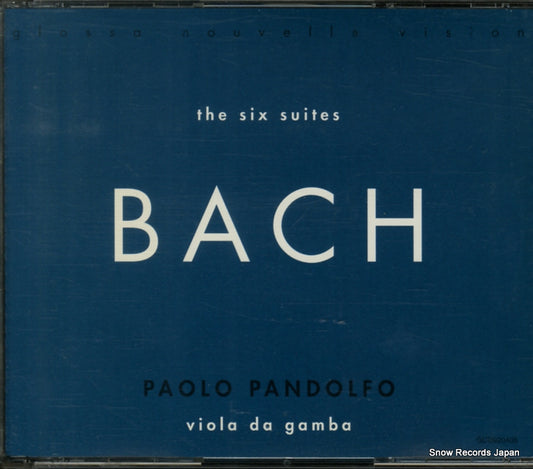 PANDOLFO, PAOLO bach; the six suites GCD920405