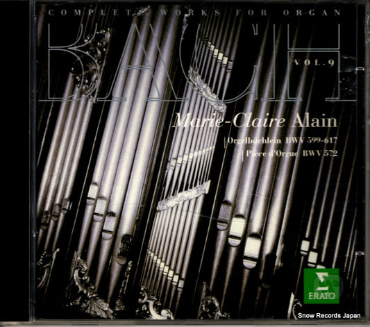 ALAIN, MARIE-CLAIRE bach; complete works for organ vol.9 4509-96742-2