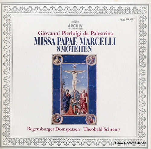 SCHREMS, THEOBALD palestrina; missa papae marcelli 8 motetten MA5107