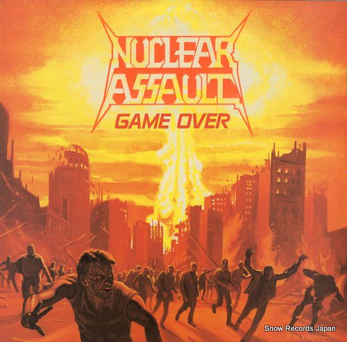 NUCLEAR ASSAULT game over 88561-8118-1