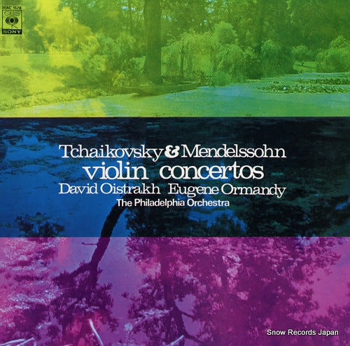 OISTRAKH, DAVID tchaikovsky & mendelssohn; violin concertos 20AC1574