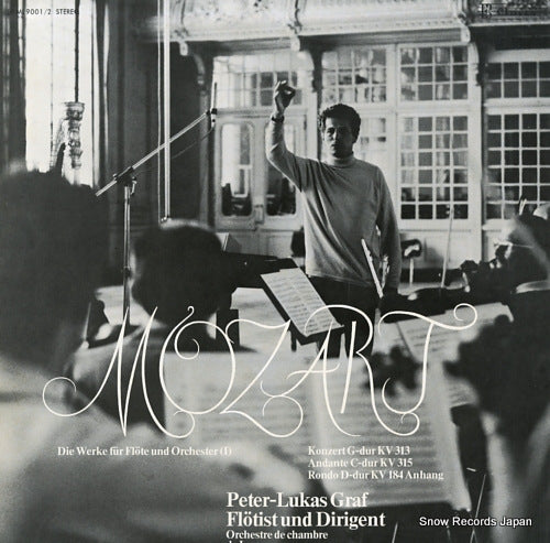 GRAF, PETER-LUKAS mozart; die werke fur flote und orchestrer ML9001/2