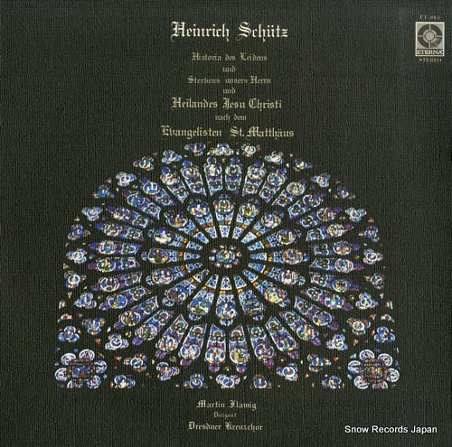 PLAMIG, MARTIN schutz; matthaus-passion ET-3061