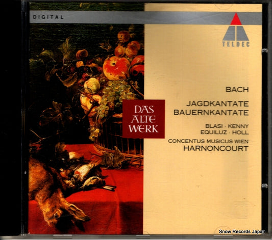 HARNONCOURT, NIKOLAUS bach; jagdkantate / bauernkantate WPCS-5985 / 4509-97501-2